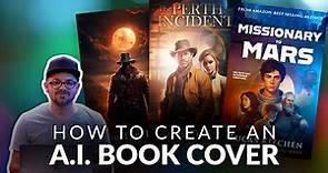 How To Create a Book Cover With A.I. | Includes an Easy Method and an In-Depth Tutorial