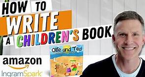 How to WRITE and PUBLISH a Children's Book on Amazon KDP