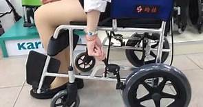 均佳 機械式輪椅 JW-230 外出型