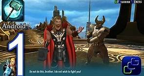 Thor: The Dark World - The Official Game Android Walkthrough - Gameplay Part 1 - Asgard: Stage 1-2