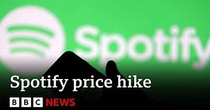 Spotify raises premium subscription price for millions - BBC News