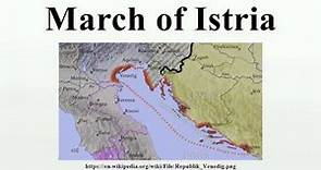 March of Istria