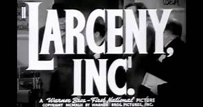 Larceny, Inc. - Trailer