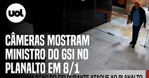 GSI: vídeo da CNN Brasil mostra ministro Gonçalves Dias no Palácio do Planalto durante 8 de janeiro