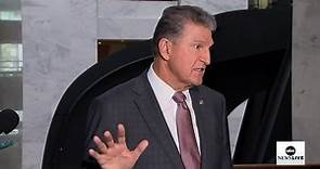 Manchin holds press conference