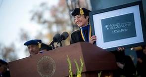 Astronaut Jessica Meir Speaks at UC San Diego Commencement