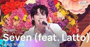 Jung Kook(정국) - Seven (feat. Latto) @인기가요 inkigayo 20230730