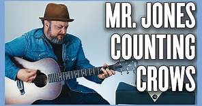 Counting Crows Mr. Jones Guitar Lesson + Tutorial