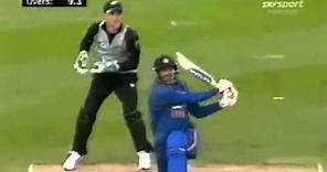 Yusuf Pathan Hits 3 Sixes and just gets out on 4th Vs Nathan McCullum