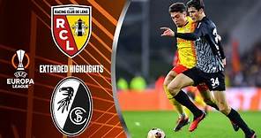 Lens vs. Freiburg: Extended Highlights | UEL Play-offs 1st Leg | CBS Sports Golazo