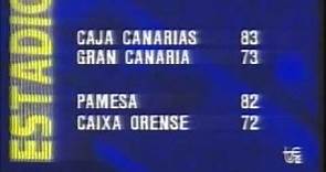 Resultados Estadio 2 - TVE2 1990