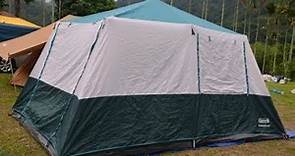 露營用品 好市多 Costco Coleman 速開型全罩式十人帳篷開箱