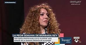 Sofía Cristo habla de la peor semana de Bárbara Rey - Espejo Público