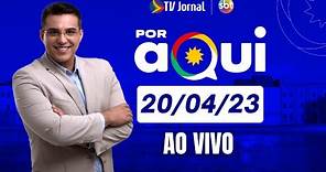 POR AQUI AO VIVO: Programa da TV JORNAL/SBT com FÁBIO ARAÚJO | 20.04.23
