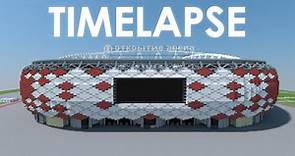 Minecraft - TIMELAPSE - Otkrytie Arena (Spartak Moscow) + DOWNLOAD [Official]