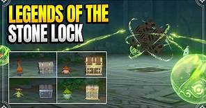 All 16 Stone Lock Locations | Legends of the Stone Lock | Hidden World Quest |【Genshin Impact】
