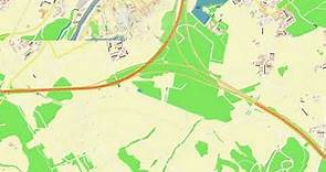 Salzburg Austria printable vector street map City Plan, full editable gvl17b ai 10 ai