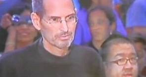 Última aparição pública de Steve Jobs