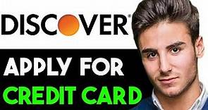 HOW TO APPLY FOR A DISCOVER CREDIT CARD 2024! (FULL GUIDE)