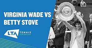 Re-live Virginia Wade's historic 1977 Wimbledon victory