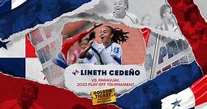 🇵🇦 The goal that Lineth Cedeño scored to send Panama through to the 2023 FIFA Women's World Cup