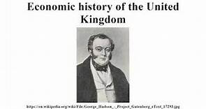 Economic history of the United Kingdom