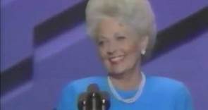 Ann Richards' keynote speech at the 1988 Democratic National Convention (the "Ginger Rogers" speech)