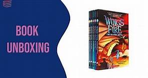 Wings of Fire: The Graphic Novels 5 Book Set Collection By Tui T. Sutherland - Book Unboxing