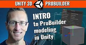 Unity 3d - ProBuilder - A Brief Introduction to Probuilder and the Shape tools