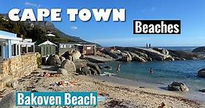 Cape Town Beaches - Bakoven Beach