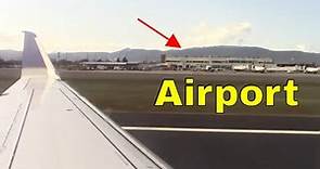 Taking Off Rogue Valley International Medford Airport Oregon -- Channel Jamesss Today