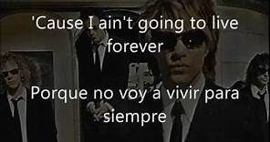 Bon Jovi - It's My Life Lyrics (subtitulada y traducida al español)
