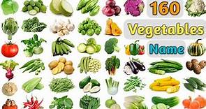 Vegetables Vocabulary ll 160 Vegetables Name in English With Pictures ll All Vegetables Name