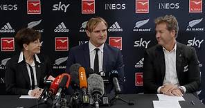 PRESS CONFERENCE | Scott Robertson appointed All Blacks Head Coach from 2024
