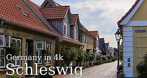 【4K】Germany - Schleswig: Walking from Gottorf Castle to the Cathedral, Holm and St. Johannis Abbey