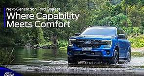 Next-Generation Ford Everest: Where Capability Meets Comfort