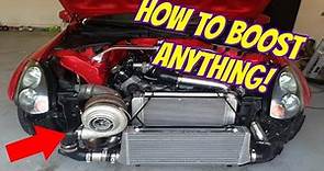 How to Make A Custom Turbo Kit on ANY Car!