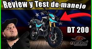 REVIEW y TEST de manejo BERA SUPER DT 200 | Primeras Impresiones | CARACAS VENEZUELA 2023 | MOTO