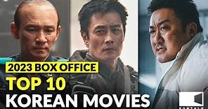 TOP KOREAN MOVIES of 2023 by Box Office | EONTALK