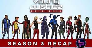 Young Justice Season 3 Recap