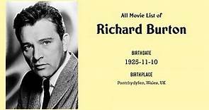 Richard Burton Movies list Richard Burton| Filmography of Richard Burton