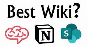Choosing Wiki Software: Confluence, Notion, Nuclino, SharePoint, or Something Else?