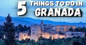 5 BEST Things to do in Granada, Spain | Granada Tips & Information | Granada Travel Guide
