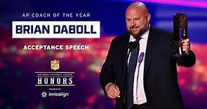 Brian Daboll Coach of the Year Acceptance Speech | New York Giants