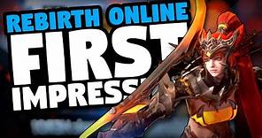Rebirth Online: First Impressions | New MMORPG | Breathtaking Real-Time Action, The Best Graphics