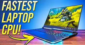 New Gaming Laptops Have The Fastest CPU Ever Made!