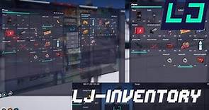 LJ- Inventory Installation | Free Inventory Script For QBCore Framework | FiveM Inventory