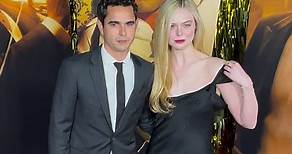 Elle Fanning with her boyfriend and Babylon star Max Minghella at the film’s premiere | The Hollywood Reporter