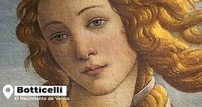 El nacimiento de Venus de Botticelli 4K
