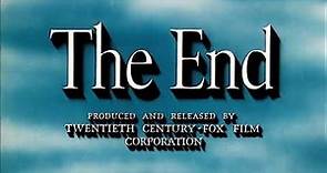 The End / Released by Twentieth Century-Fox Film Corporation (1950)